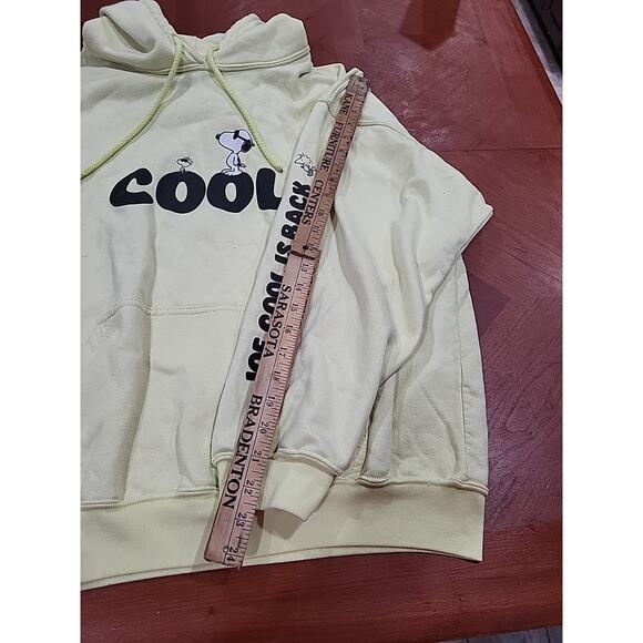 Snoopy Joe Cool Sweat Shirt Hoodie Vintage Size XL - Picture 13 of 14